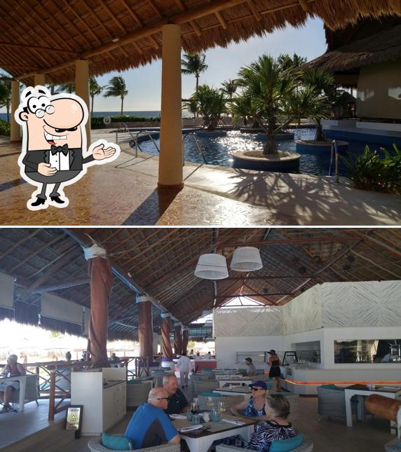 Menu of The Lobster House, Puerto Morelos seafood restaurant reviews