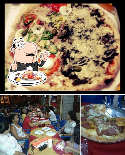 Consiga pizza no Recanto da Pizza