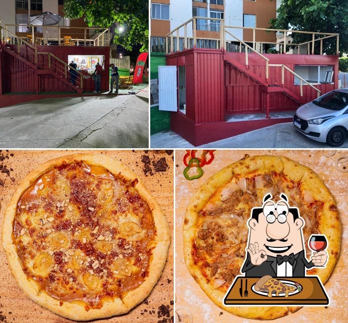 Consiga pizza no Container Pizza Pituba