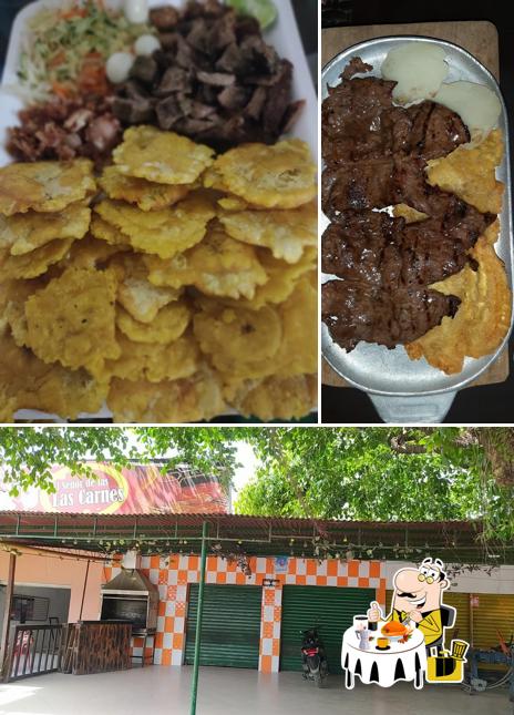 Las fotografías de comida y exterior en El señor de las Carnes dónde Morroco