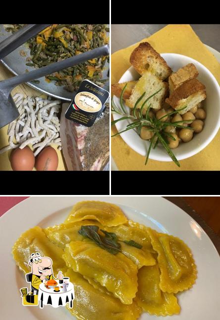 Platti al Trattoria Hosteria Da Marianna