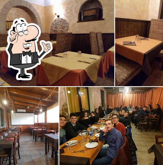 L'intérieur de Pizzeria Amadeus