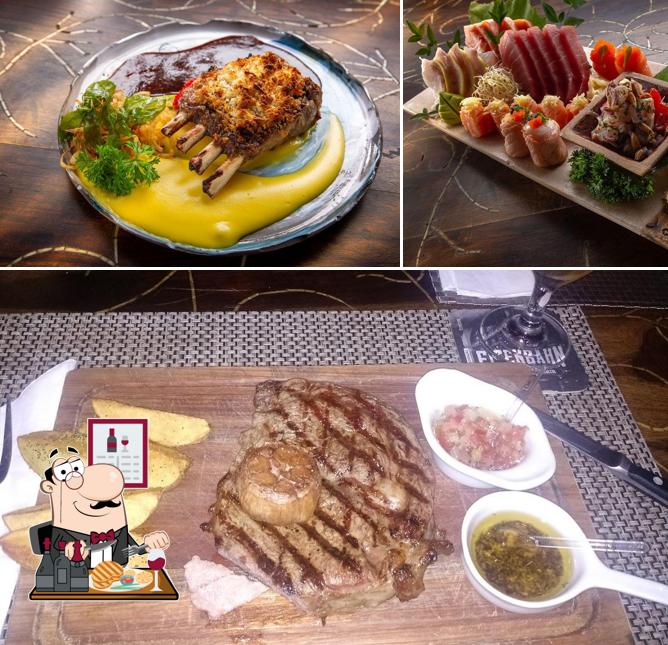 Experimente refeições de carne no Bumbu Restaurante & Sushi Bar Grupo Espaço Campolim