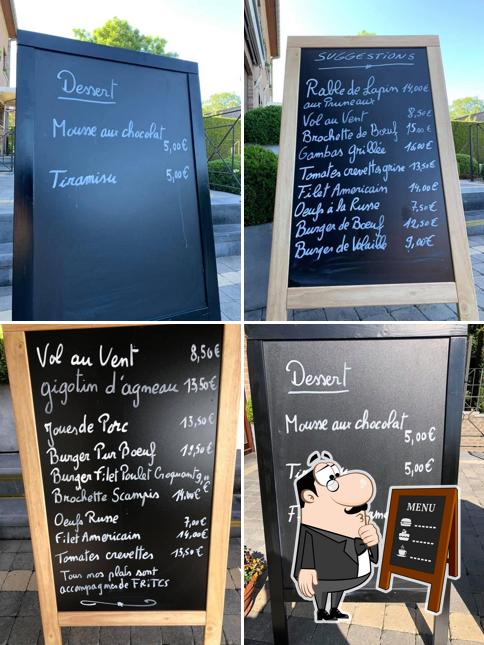 Le menu du tableau présente les options disponibles)