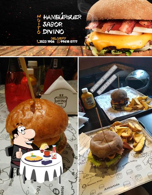 Os hambúrgueres do Divino Prime Hamburgueria irão saciar diferentes gostos