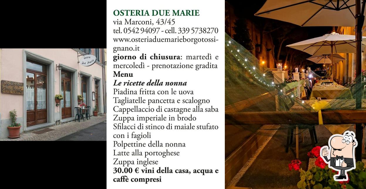 Regarder l'image de Osteria Due Marie