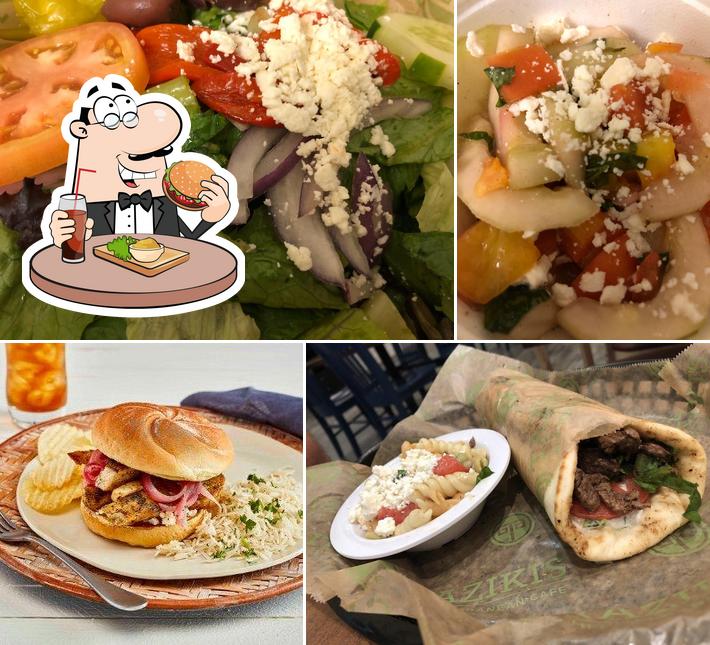 Get a burger at Taziki's Mediterranean Cafe - Cleveland