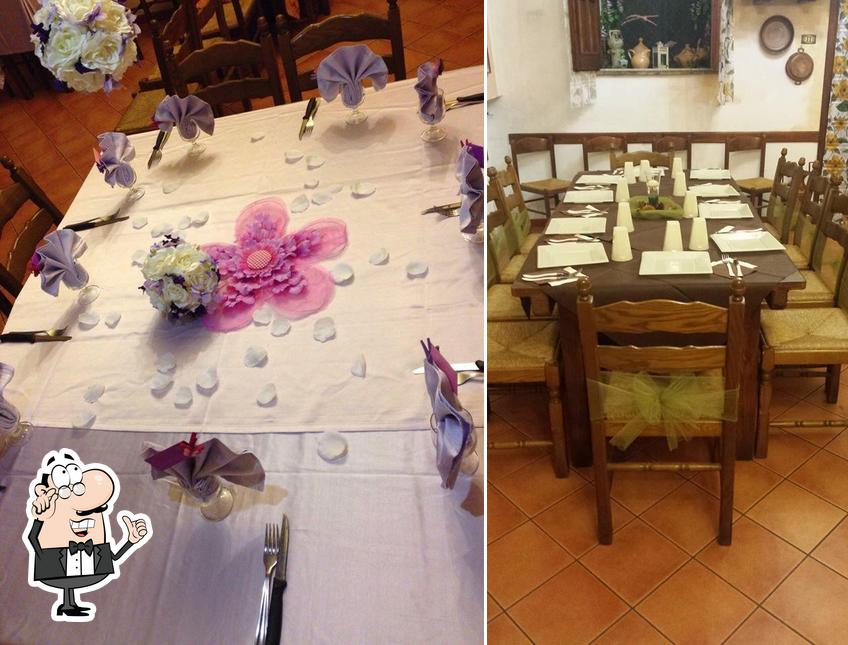 Dai un'occhiata agli interni di Trattoria Antico Borgo da Siveria