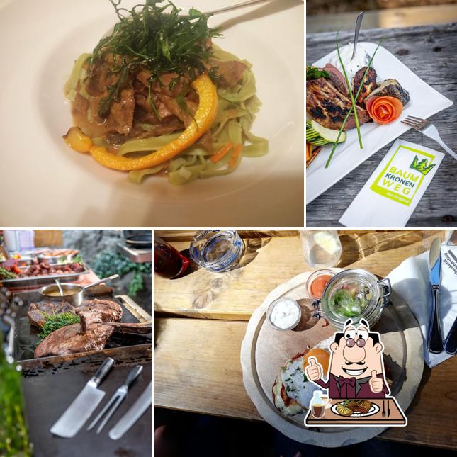 Pick meat meals at Waldgasthof Oachkatzl - Schlemmen und Feiern