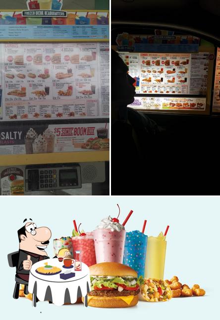 Sonic DriveIn in Liberal Restaurant menu and reviews