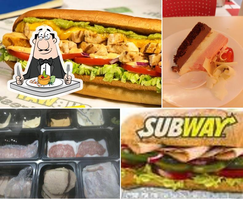 Comida em Subway