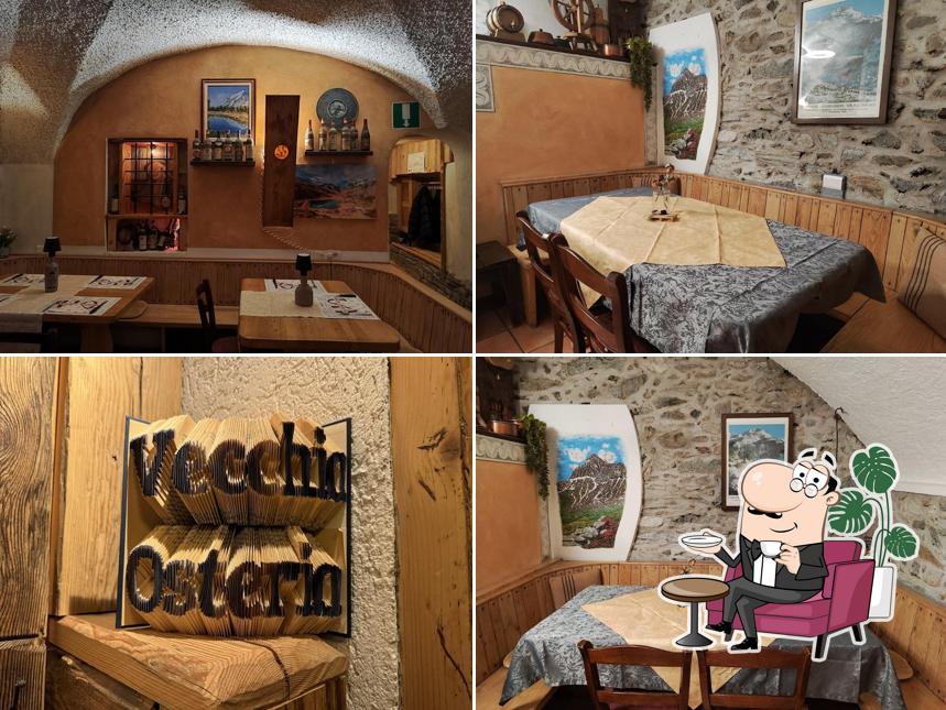 Dai un'occhiata agli interni di Vecchia Osteria, Ristorante e Pizzeria