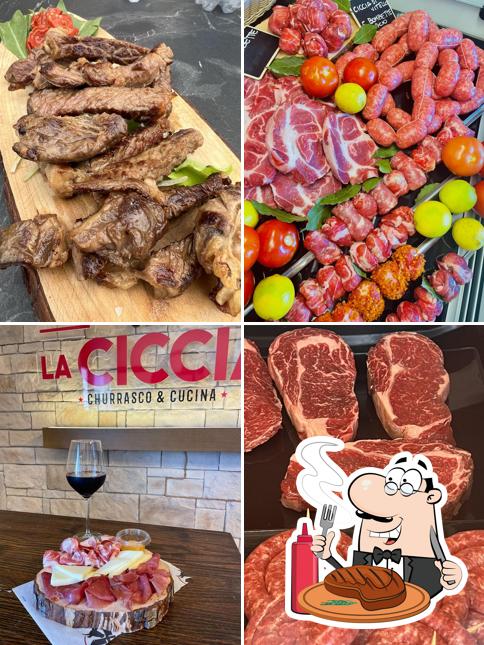 La Ciccia Churrasco & Cucina offre pasti a base di carne