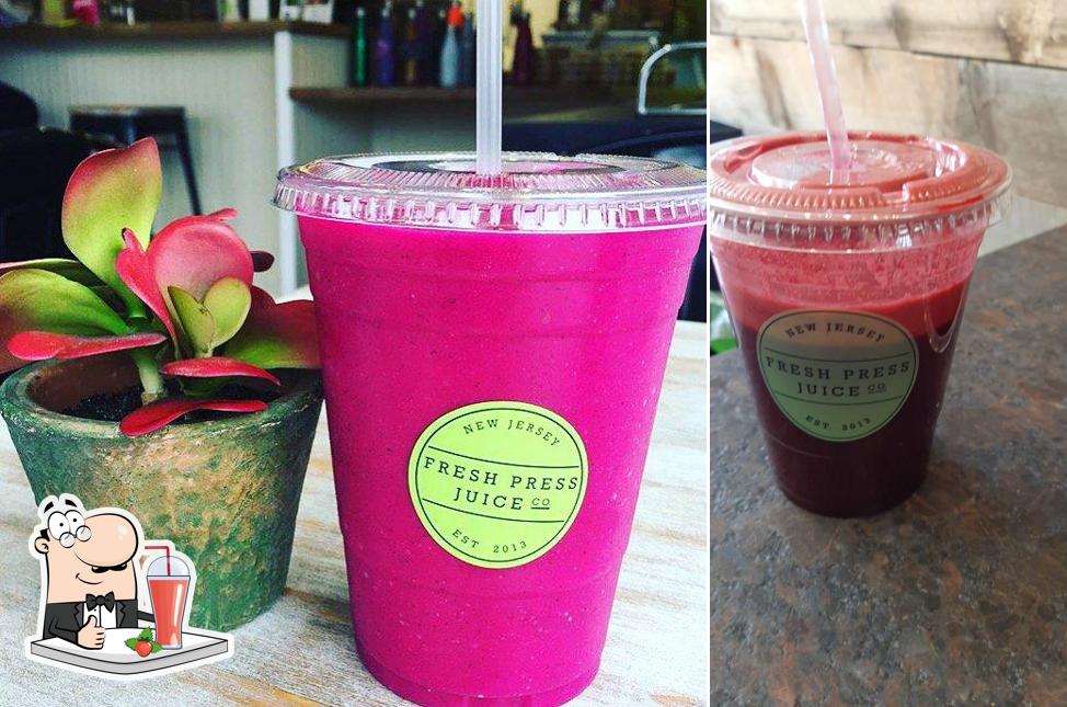 Enjoy a beverage at Fresh Press Juice Co