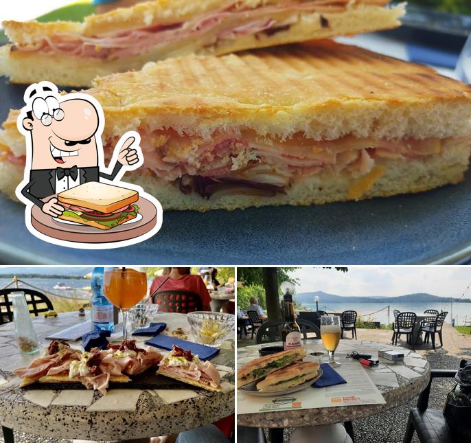 Toast al formaggio al Il Porticciolo Malè Bar e Lounge