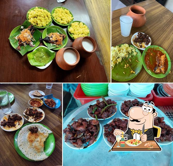 Food at PoovathumKunnu Toddy Shop