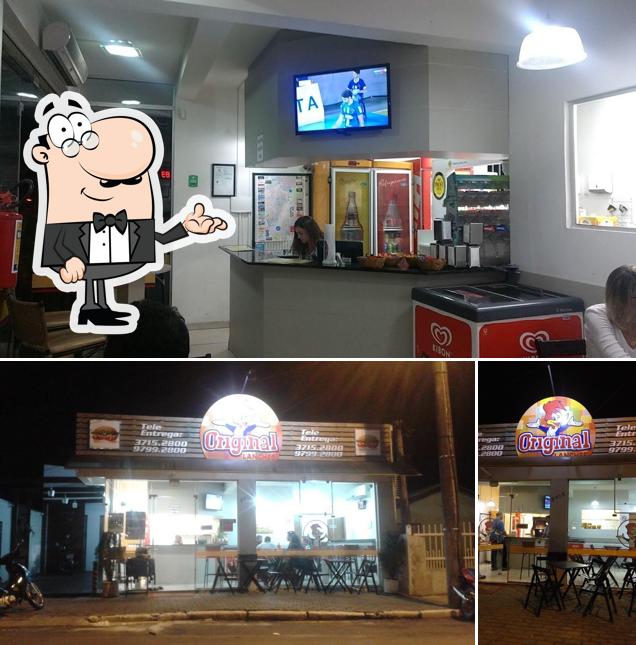 O interior do Blitz Burger & Beer