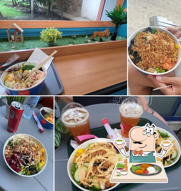 Nourriture à Yumy Bowl - Poke Bowl & Bubble Tea