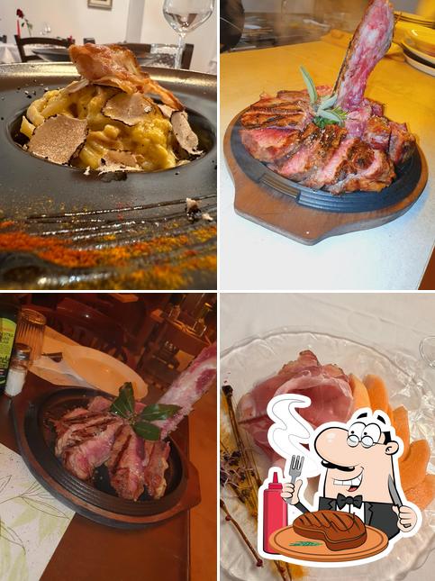 Trattoria da Chef Enrico serves meat dishes