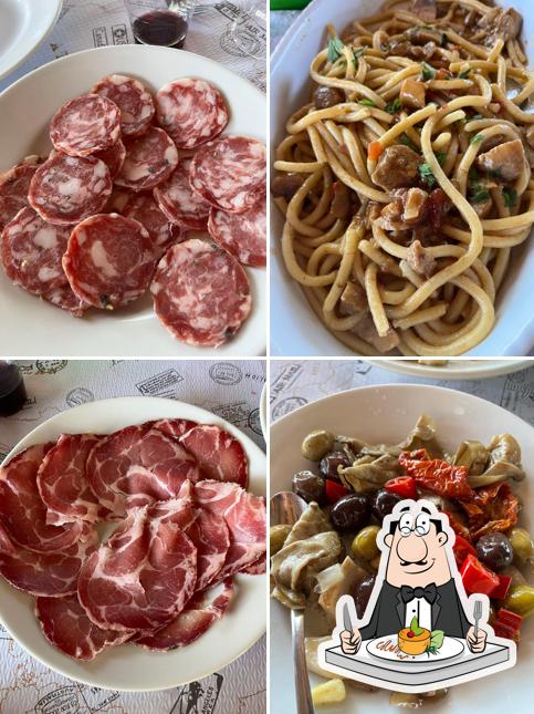 Cibo al Trattoria La Rocca