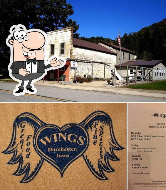Wings, 606 Waterloo Creek Dr in Dorchester Restaurant menu and reviews