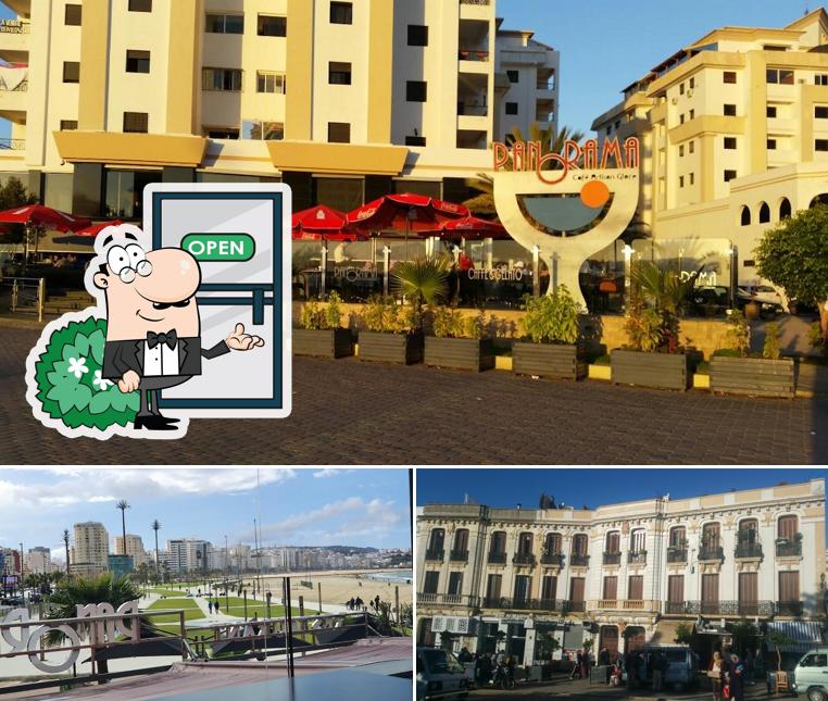 Découvrez la zone extérieure de Café Panorama