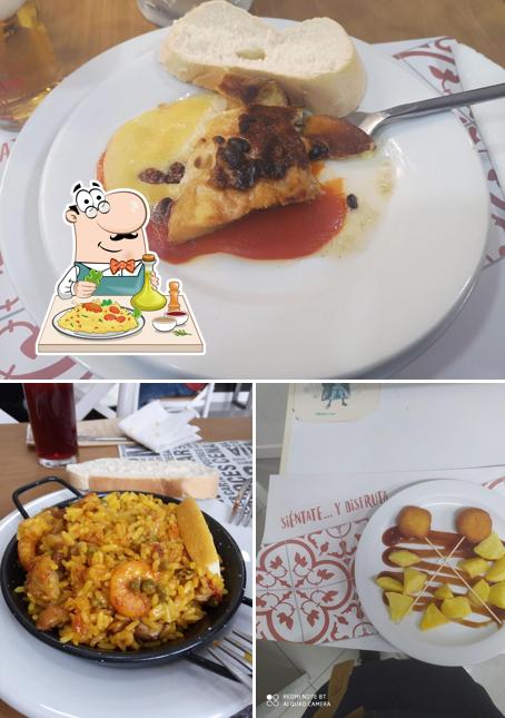 Food at Restaurante El Antojo