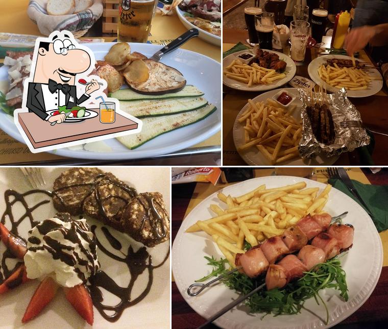 Platti al Ristorante Full Stop