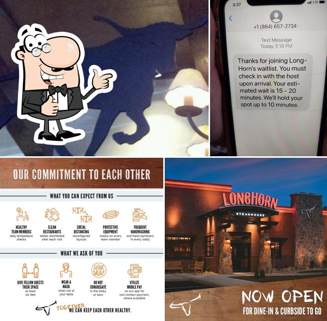 LongHorn Steakhouse, 1125 Woodruff Rd in Greenville Restaurant menu