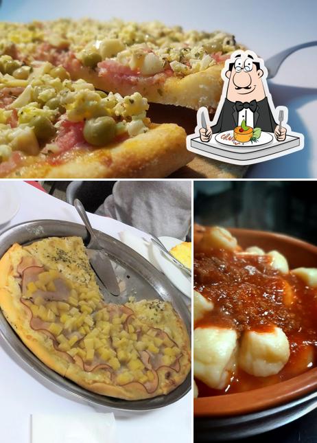 Comida em Pizzaria Bruno´s Pizza