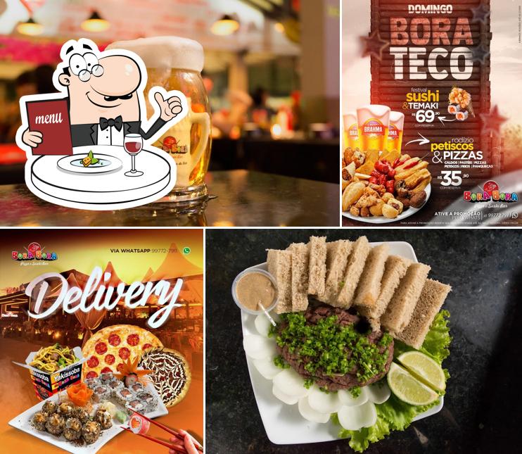 Platos en Bora Bora Pizza e Sushi Bar