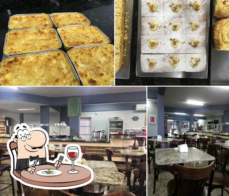 A imagem do Panificadora Fibra Mix’s comida e interior