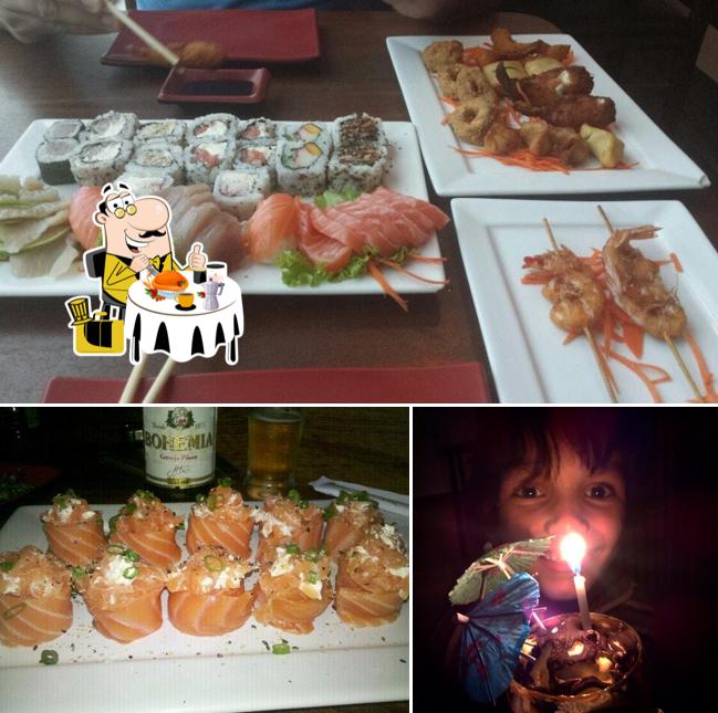 Comida em Fiji Sushi Lounge