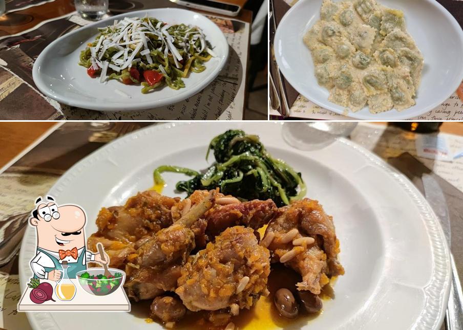 Insalata di barbabietole al Osteria Vecchio Mulino