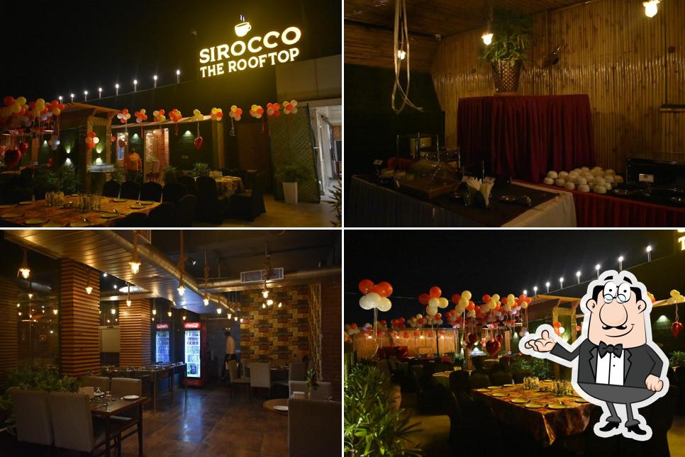 Check out how Sirocco The Roof Top Cafe looks inside