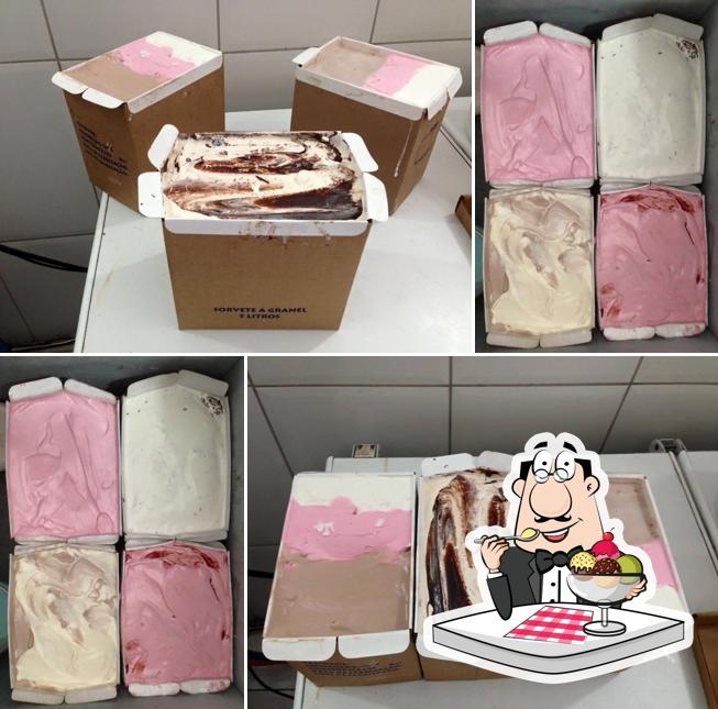 Sorveteria Ki Delicia oferece uma escolha de sobremesas