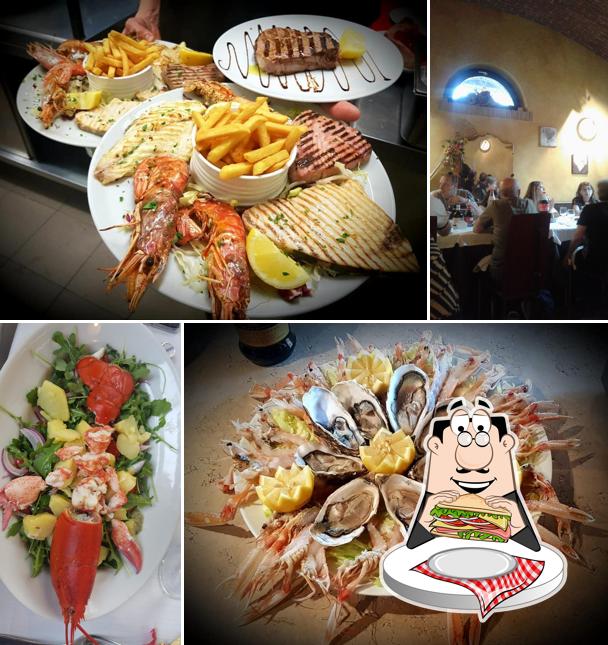 Club sandwich al ristorante la donna di cuori