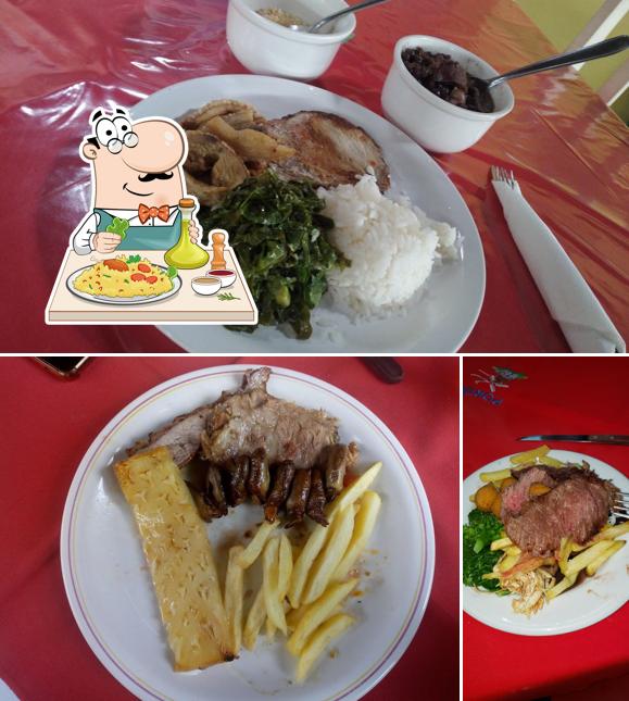 Comida em Restaurante Portal Churrascaria Pizzaria