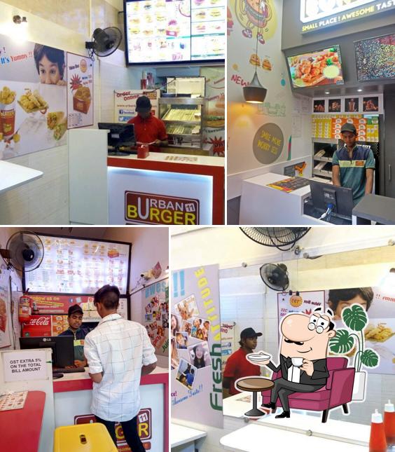 Check out how Urban Burger looks inside