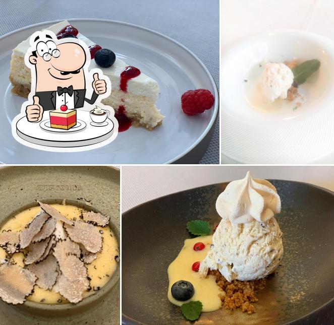 Restaurant Zigante propone un'ampia varietà di dessert