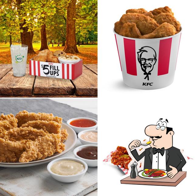 Еда в "KFC"