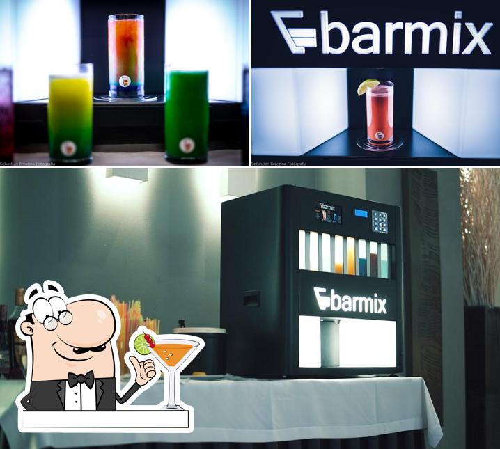 Among different things one can find drink and interior at Get A Drink Barmix- automatyczny barman