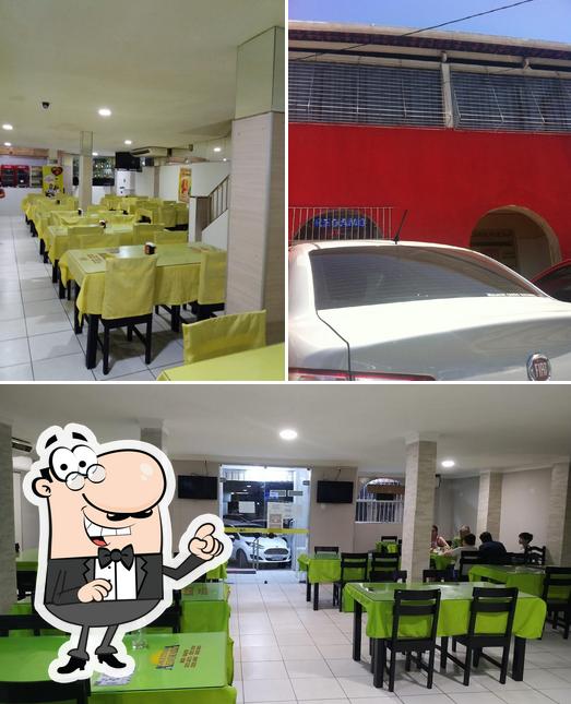 O interior do Alvorada Galetos