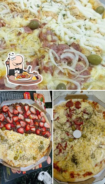 Escolha pizza no Pizzaria E Hamburgueria Sabor A Mesa
