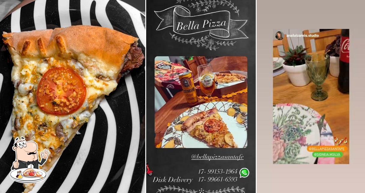 Consiga diferentes tipos de pizza