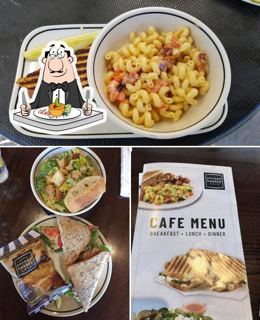 Corner Bakery, 800 N San Fernando Blvd in Burbank Restaurant menu and