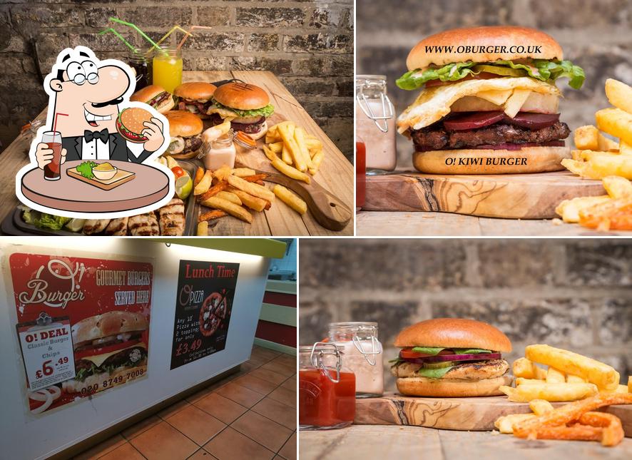 Las hamburguesas de O Burger gustan a una gran variedad de paladares