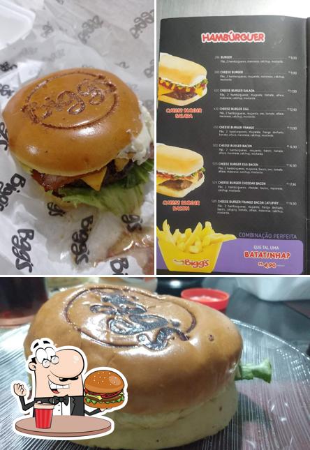 Get a burger at Biggs Lanches, Refeições e Pizzas - Zona Sul