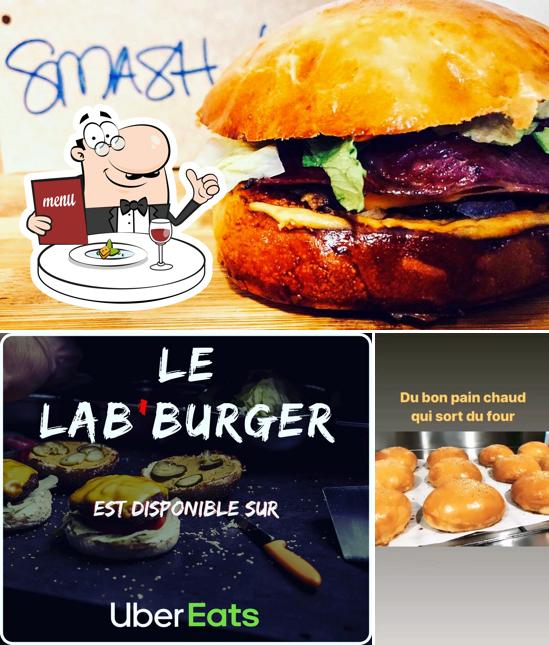 Nourriture à Le Lab'Burger Ermont