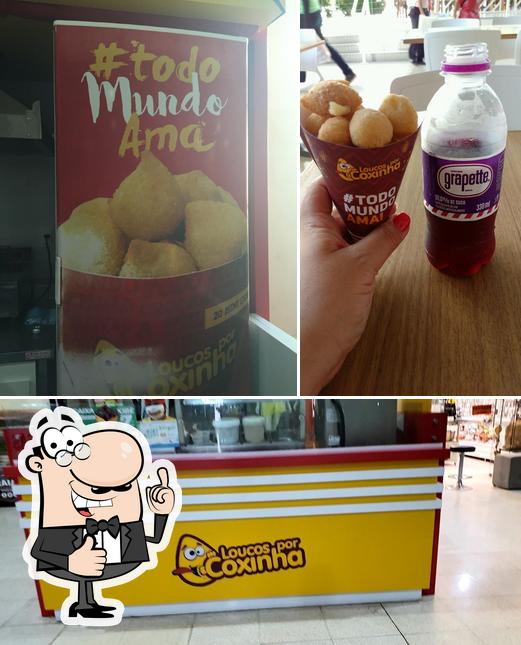 Look at this picture of Loucos por Coxinha - praia shopping